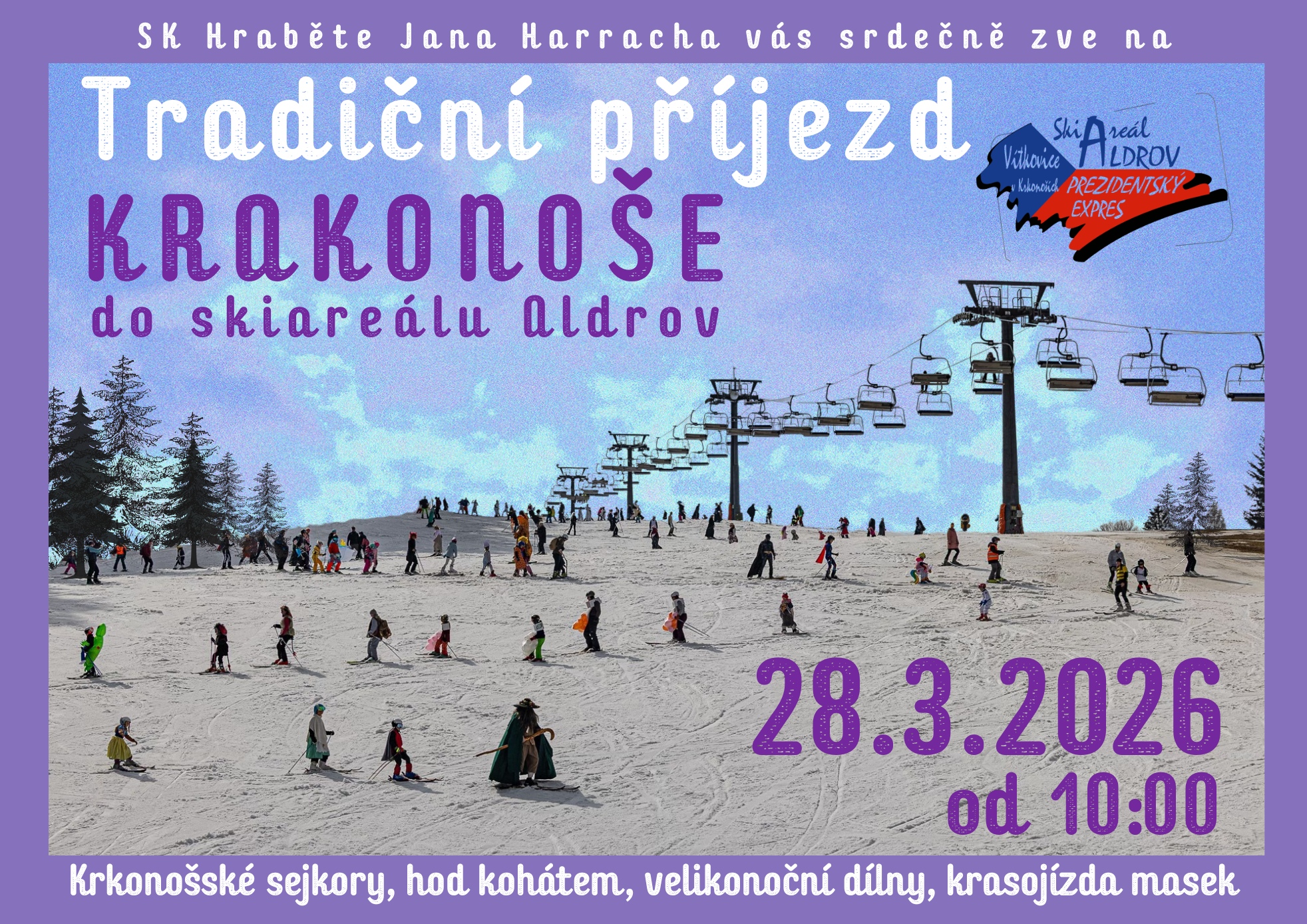 PŘÍJEZD KRAKONOŠE 28.3.2026 od 10:00